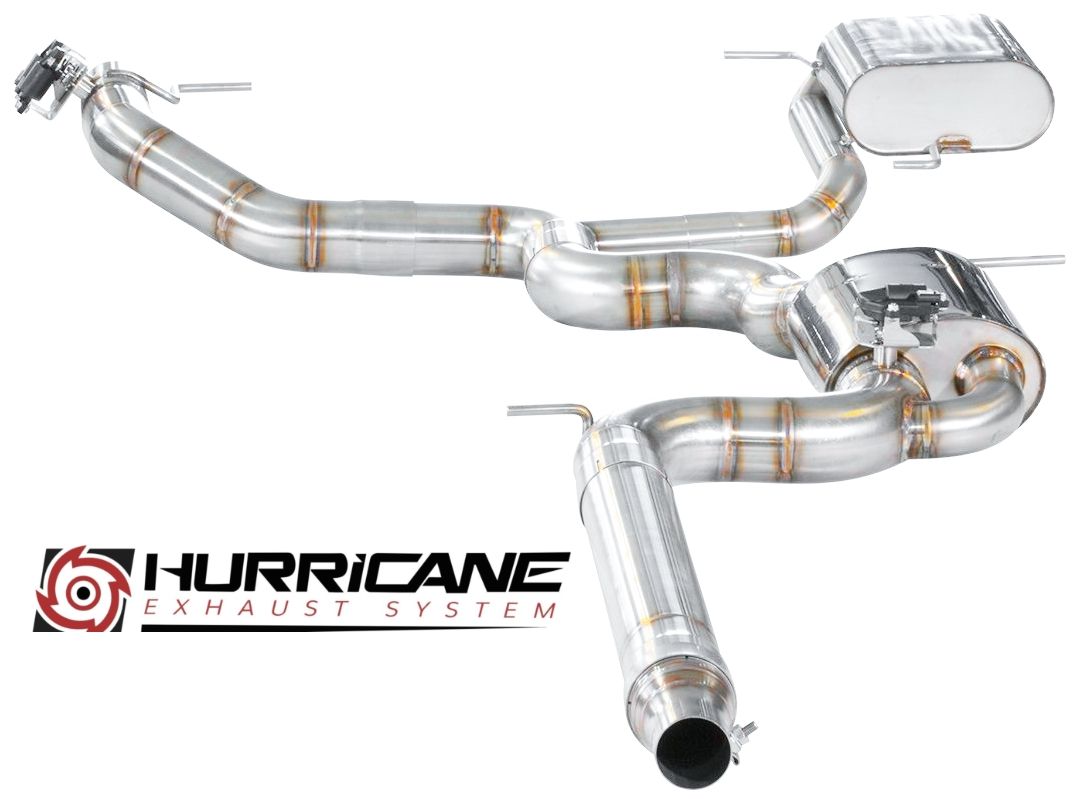 Hurricane 3,5" Abgasanlage für Skoda Octavia RS 245PS 5E V3