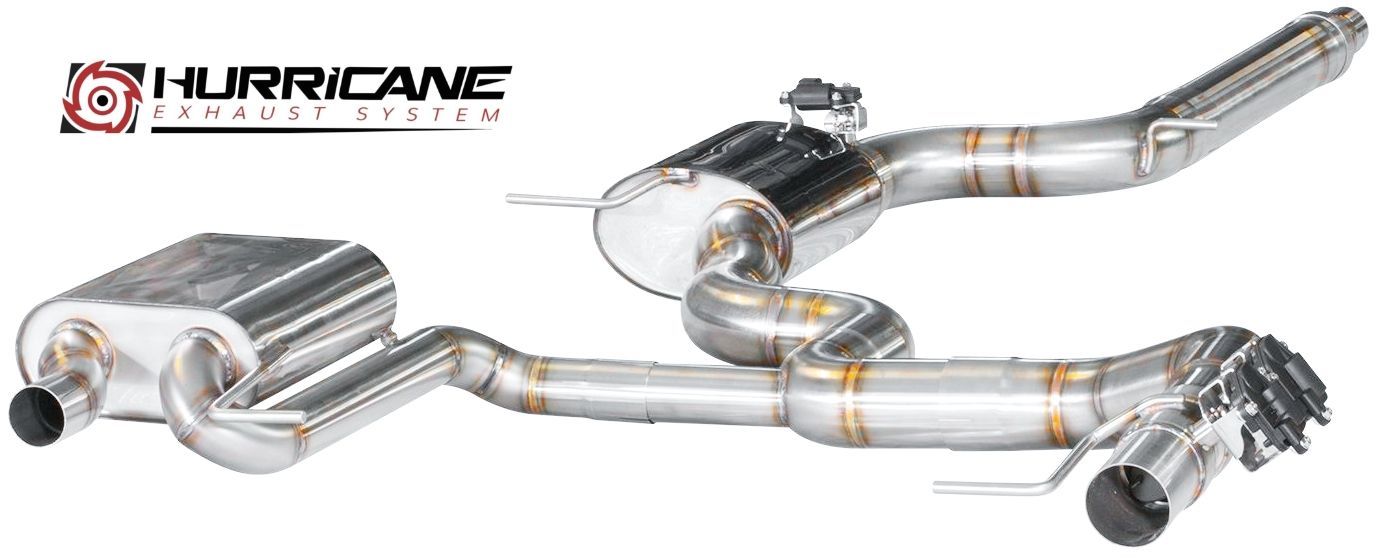 Hurricane 3,5" Abgasanlage für Skoda Octavia RS Final Edition OPF 5E V3