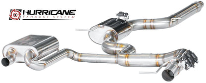 Hurricane 3,5" Abgasanlage für Skoda Octavia RS Final Edition OPF 5E V3
