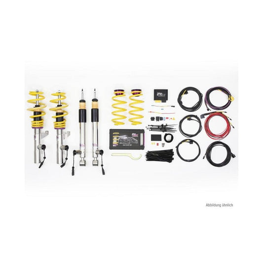 KW DDC - ECU Gewindefahrwerk inox BMW 1er E81/E82/E87