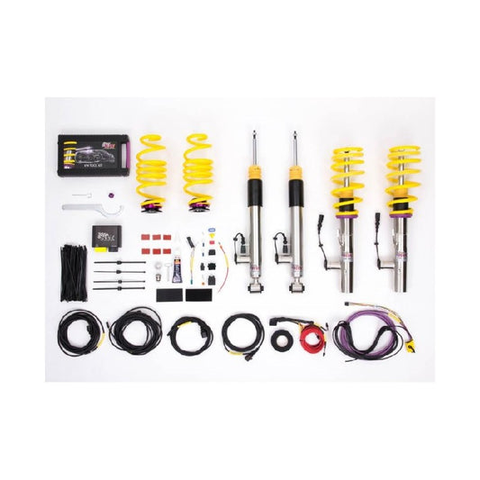 KW DDC - ECU Gewindefahrwerk inox VW Golf 7
