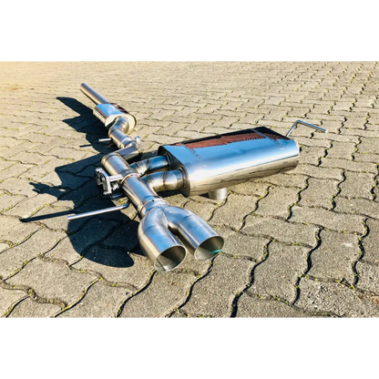 L-Performance - Audi S3 8L Klappenabgasanlage 3 Zoll - Abgasanlagen / Downpipes