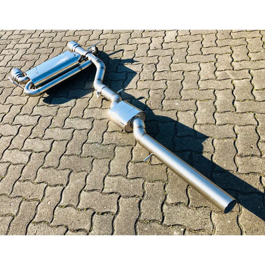 L-Performance - Audi TT 8N Quattro Klappenabgasanlage mit CH Zulassung - Adapter auf Serie / ohne Blenden / AJQ (132KW)