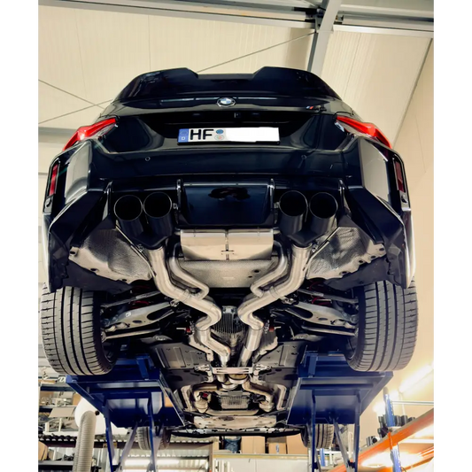 L-Performance - BMW M2 G87 - 2x 3,5Zoll Xtreme Klappenauspuffanlage - mit CH-Zulassung - Abgasanlagen / Downpipes