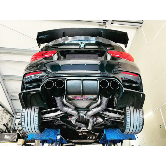 L-Performance - BMW M3 M4 F-Modelle + Competition - 2x 3,5Zoll Xtreme - Klappenauspuffanlage mit CH-Zulassung