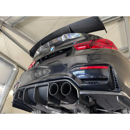L-Performance - BMW M3 M4 F-Modelle + Competition - 2x 3,5Zoll Xtreme - Klappenauspuffanlage mit CH-Zulassung