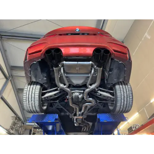 L-Performance - BMW M3 M4 F8x / Competition - 2x 3 Zoll Xtreme Klappenauspuffanlage equal length - Abgasanlagen