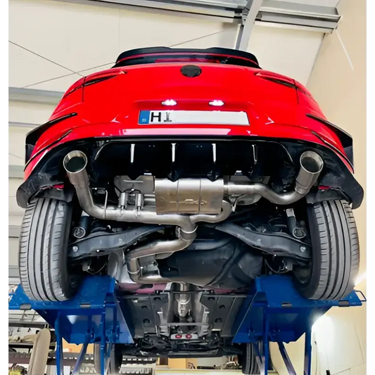 L-Performance - Golf 7 GTI Terrorline 3,5 Klappenabgasanlage Motorcode: CHH - Abgasanlagen / Downpipes