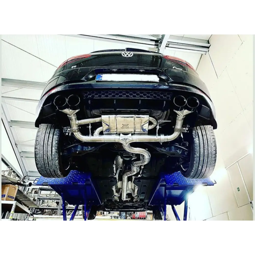 L-Performance - Golf 7R / 300PS - 310PS / Vorfacelift / inkl. Facelift - Terrorline Klappenauspuff 3,5’’ - 2x3Zoll