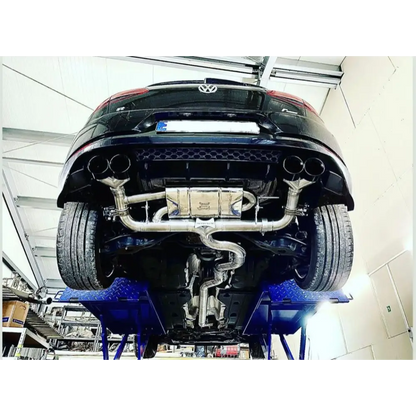 L-Performance - Golf 7R / 300PS - 310PS / Vorfacelift / inkl. Facelift - Terrorline Klappenauspuff 3,5’’ - 2x3Zoll