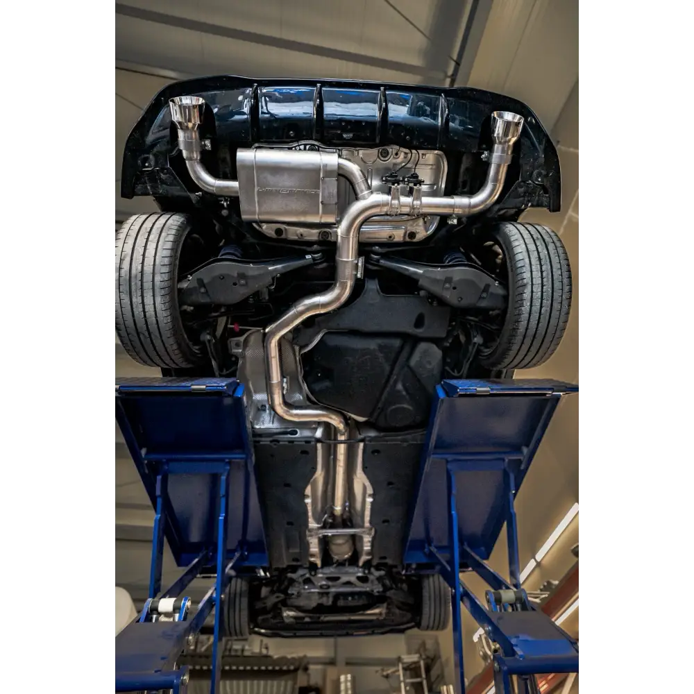 L-Performance - Golf 8 GTI / Clubsport - Terrorline V4 Klappenabgasanlage 3,5 Zoll - Abgasanlagen / Downpipes