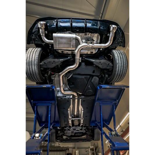 L-Performance - Golf 8 GTI / Clubsport - Terrorline V4 Klappenabgasanlage 3,5 Zoll - Abgasanlagen / Downpipes