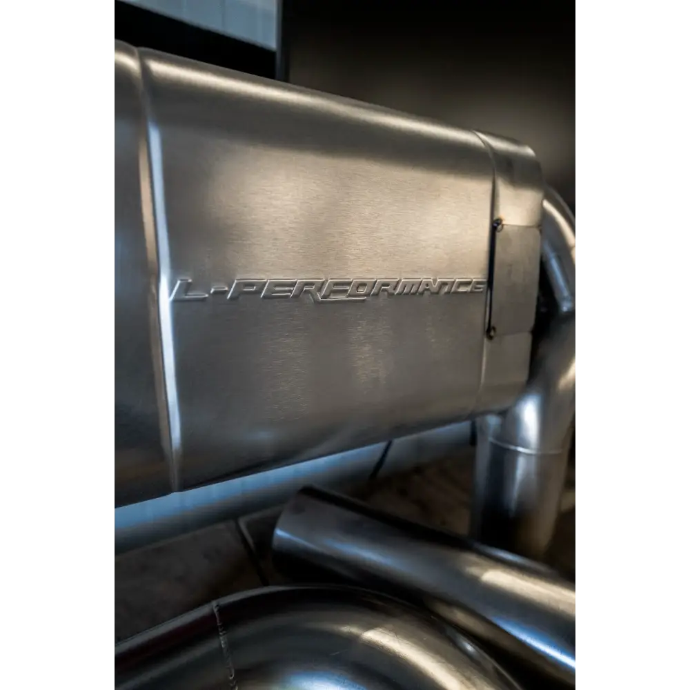 L-Performance - Golf 8 GTI / Clubsport - Terrorline V4 Klappenabgasanlage 3,5 Zoll - Abgasanlagen / Downpipes