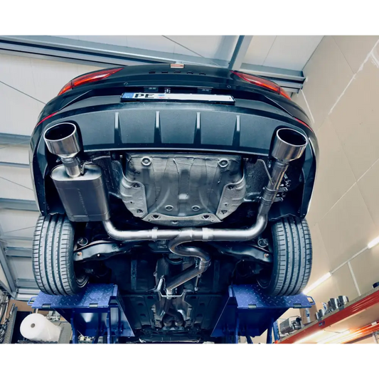 L-Performance - Seat Leon Cupra 5F - OPF Terrorline V4 Klappenabgasanlage 3,5 Zoll - Abgasanlagen / Downpipes