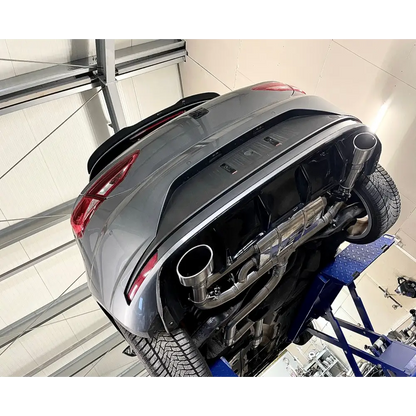 L-Performance - Seat Leon Cupra Terrorline Klappenabgasanlage 3,5 Zoll auf 2x3 Zoll mit CH Zulassung - Abgasanlagen