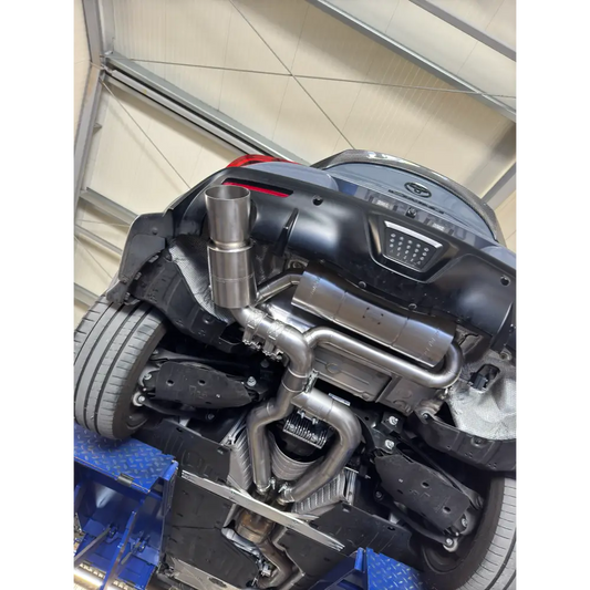 L-Performance - Toyota Supra GR Mk5 Single Exhaust Xtreme 3.5 Klappenabgasanlage - Abgasanlagen / Downpipes