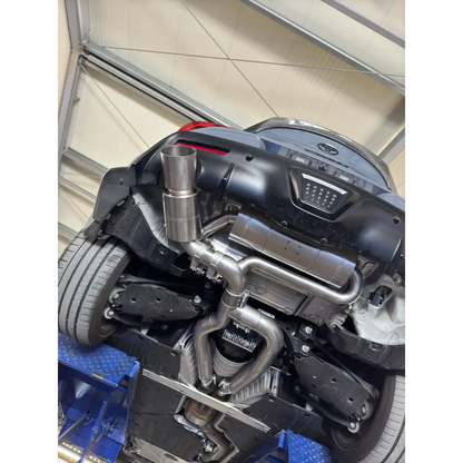 L-Performance - Toyota Supra GR Mk5 Single Exhaust Xtreme 3.5 Klappenabgasanlage - Abgasanlagen / Downpipes