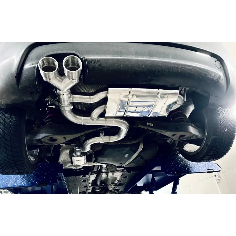 L-Performance - VW Golf 5 GTI / 3 Zoll Klappenauspuff mit CH Zulassung - Abgasanlagen / Downpipes