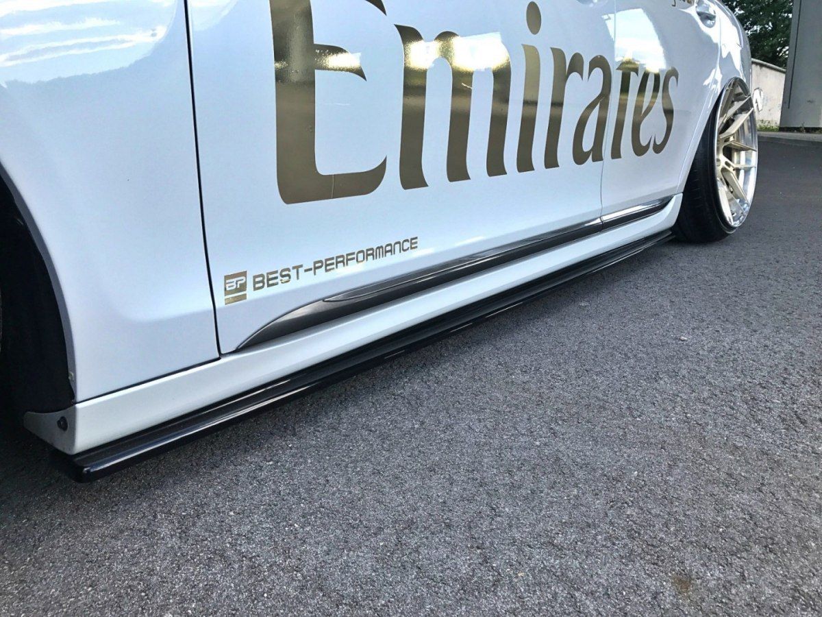 Maxton Design Seitenschweller für Lexus GS MK3 schwarz hochglanz