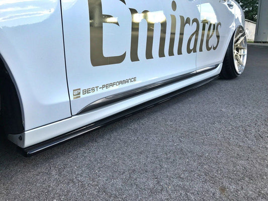 Maxton Design Seitenschweller für Lexus GS MK3 schwarz hochglanz