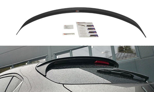 Maxton Design Spoiler für Mazda Mazda 3 MK3|BM Facelift Carbon Look