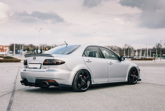 Maxton Design Racing-Seitenschweller für Mazda Mazda 6 MK1 MPS schwarz unbearbeitet