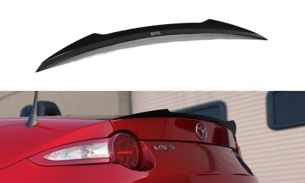 Maxton Design Spoiler für Mazda MX-5 MK4 ND schwarz strukturiert