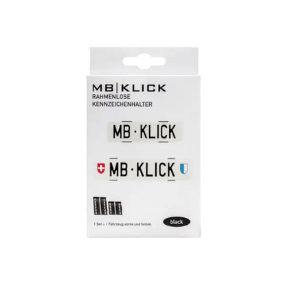 MB Klicks - Kennzeichenhalter Rahmenlos (Schweiz) - Zubehör / Merchandise