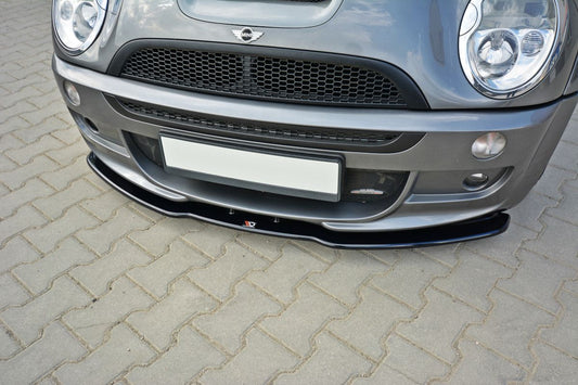 Maxton Design Frontlippe für Mini Cooper R53 S schwarz hochglanz