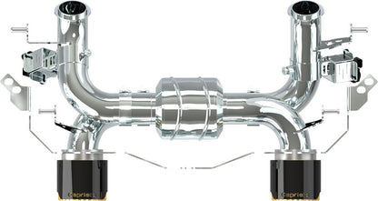 Capristo Sportauspuff Maserati MC20 mit CH-Gutachten