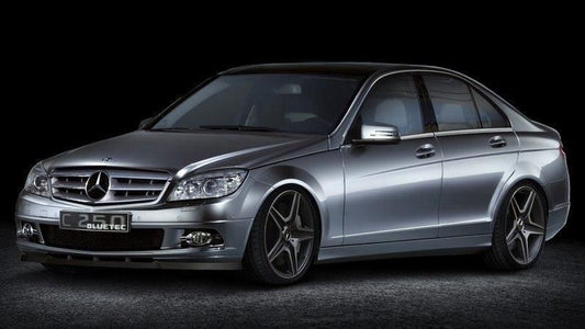 Maxton Design Frontlippe für Mercedes C-Klasse W204 Vorfacelift Carbon Look