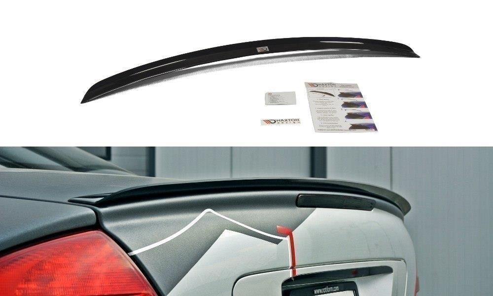 Maxton Design Spoiler für Mercedes CL C 215 schwarz strukturiert