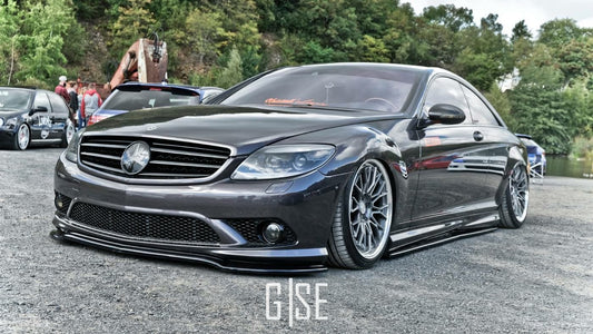 Maxton Design Frontlippe für Mercedes CL CL 216 Carbon Look