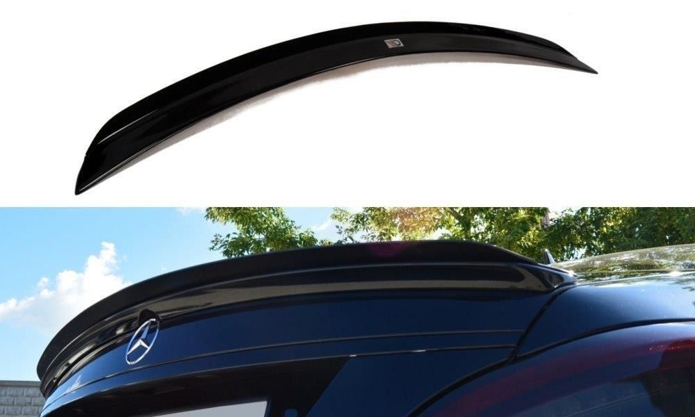 Maxton Design Spoiler für Mercedes CLS-Klasse C218 AMG-Paket schwarz strukturiert