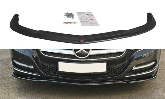 Maxton Design Frontlippe für Mercedes CLS-Klasse C218 schwarz hochglanz