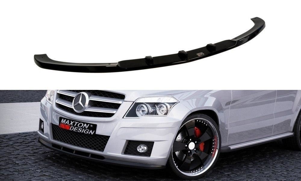 Maxton Design Frontlippe für Mercedes GLK-Klasse X204 AMG-Paket Carbon Look