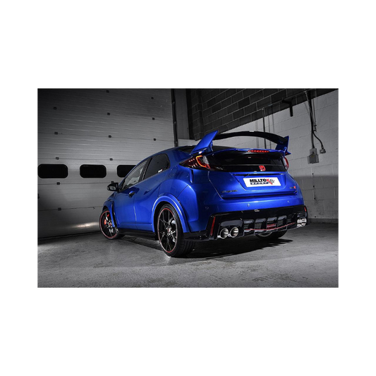 Milltek - Auspuff ab Kat Honda Civic Type R FK2 2015+