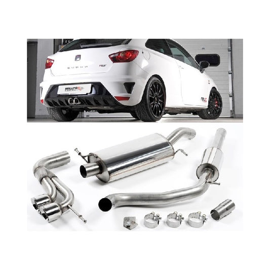 Milltek - Auspuffanlage Seat Ibiza 6J Cupra 1.4 TSI