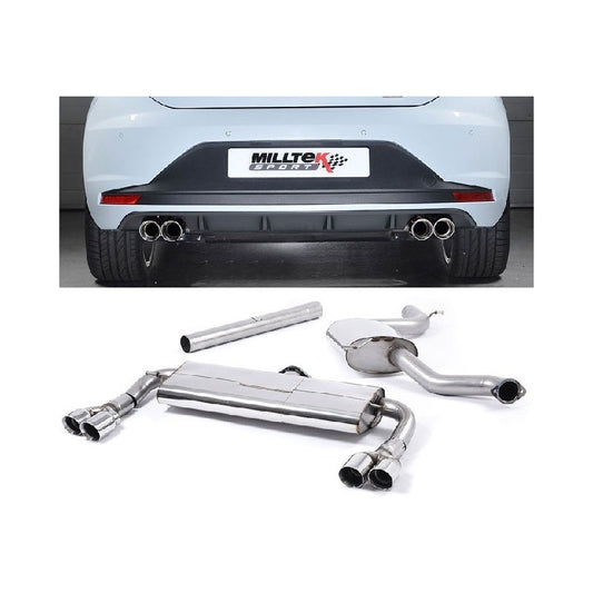 Milltek - Auspuffanlage Seat Leon Cupra 2.0 TSI