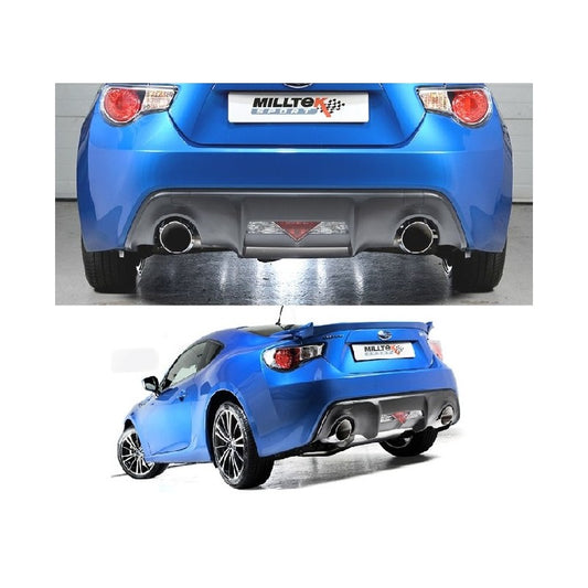 Milltek - Auspuffanlage Toyota GT86 ZN6 2.0 L