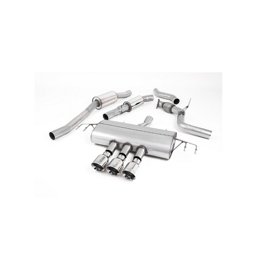 Milltek - Cat-back Resonated Auspuffanlage Honda Civic Type R FK8