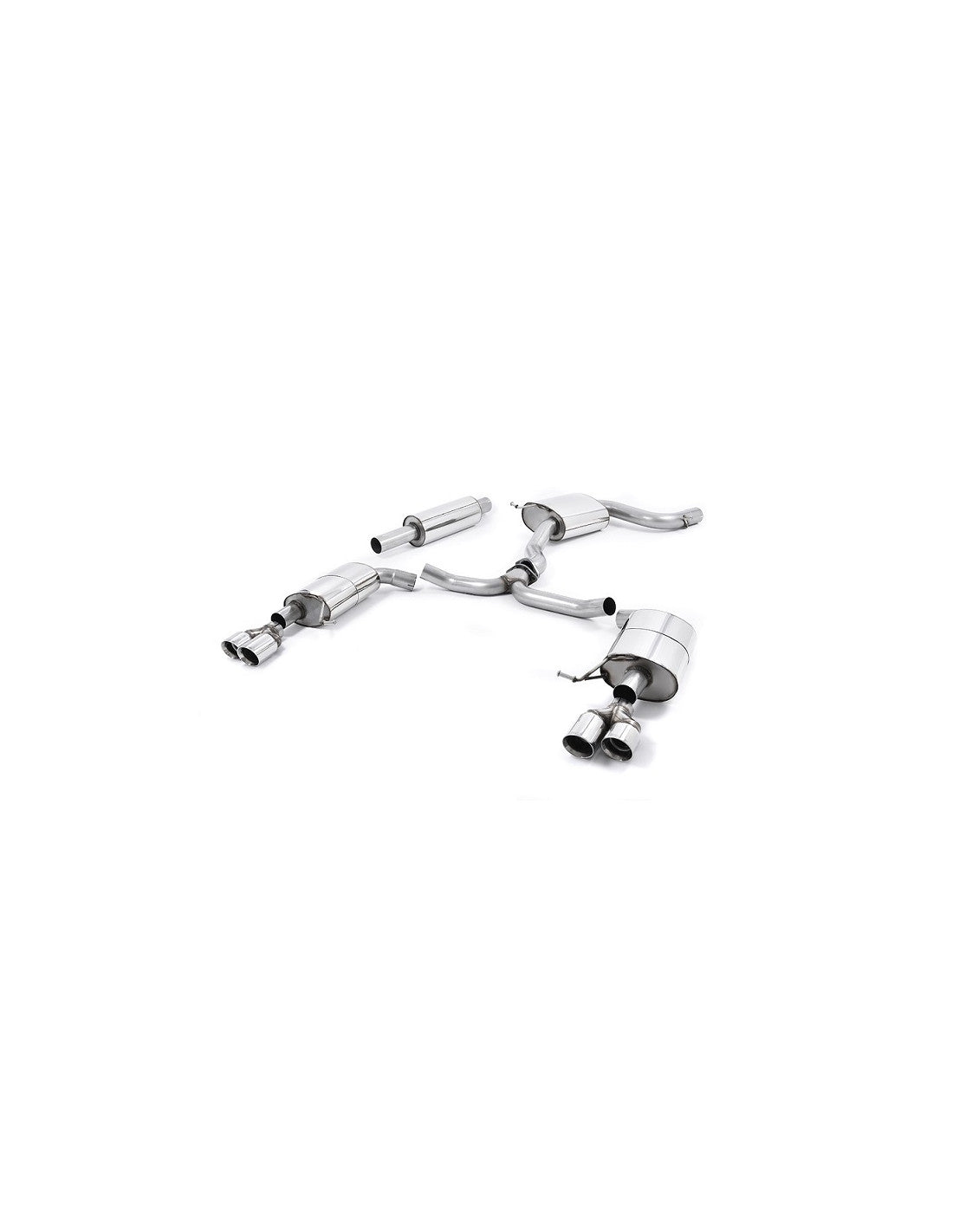 MILLTEK - Duplex Auspuffanlage Seat Leon ST Cupra