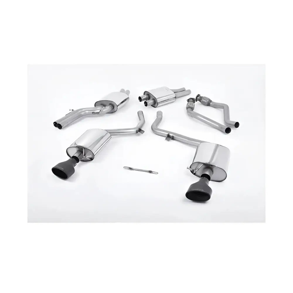 MILLTEK - DUPLEX SPORTAUSPUFF ANLAGE AB KAT AUDI S5 B8 COUPE - Abgasanlagen / Downpipes