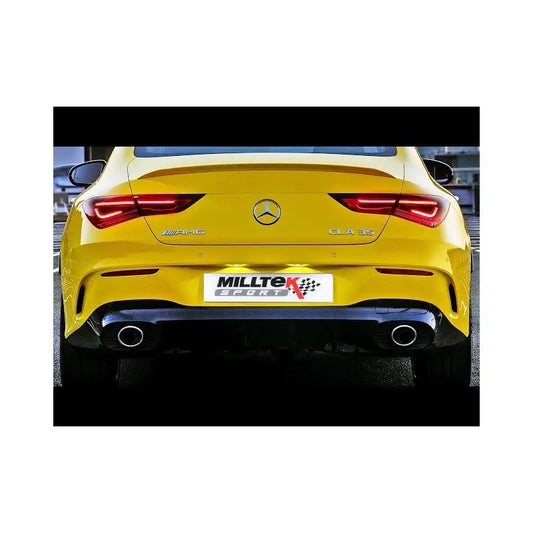 Milltek - Duplex Sportauspuff Mercedes CLA 35 AMG - Abgasanlagen / Downpipes