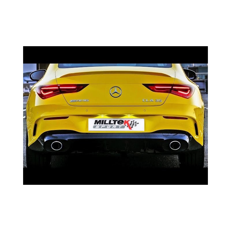 Milltek - Duplex Sportauspuff Mercedes CLA 35 AMG