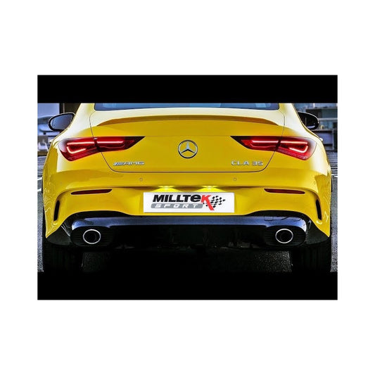 Milltek - Duplex Sportauspuff Mercedes CLA 35 AMG