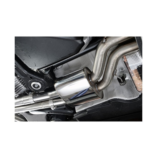 Milltek - Edelstahl Mittelschalldämpfer Audi RS4 B8 Avant 12-15