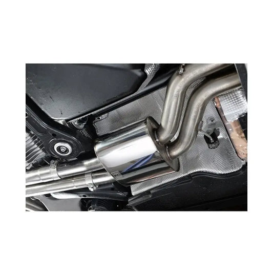 Milltek - Edelstahl Mittelschalldämpfer Audi RS4 B8 Avant 12-15 - Abgasanlagen / Downpipes