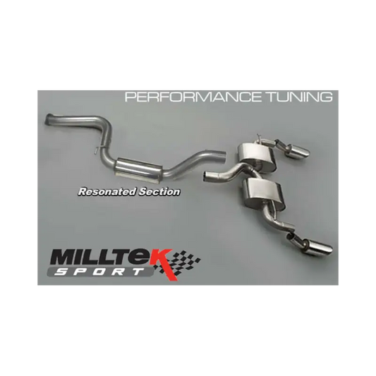 MILLTEK - Kat-back Auspuffanlage Ford FOCUS RS MK2 - Abgasanlagen / Downpipes