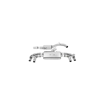 Milltek - Klappenauspuff Anlage VW Golf 8 R - Abgasanlagen / Downpipes